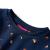 Rochie pentru copii cu mâneci lungi, bleumarin, 104 GartenMobel Dekor