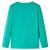 Tricou de copii cu mâneci lungi, verde aprins, 92 GartenMobel Dekor