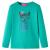 Tricou de copii cu mâneci lungi, verde aprins, 92 GartenMobel Dekor