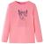 Tricou cu mâneci lungi pentru copii, roz, 92 GartenMobel Dekor
