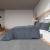 Set cu husă de pilotă, antracit, 260x220 cm, microfibră GartenMobel Dekor