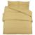 Set cu husă de pilotă, gri taupe, 200x200 cm, microfibră GartenMobel Dekor