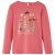Tricou pentru copii cu mâneci lungi, roz antichizat, 104 GartenMobel Dekor