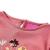 Tricou pentru copii cu mâneci lungi, roz antichizat, 128 GartenMobel Dekor