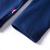 Tricou pentru copii cu mâneci lungi, bleumarin, 140 GartenMobel Dekor