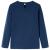 Tricou de copii cu mâneci lungi, bleumarin, 104 GartenMobel Dekor