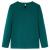 Tricou de copii cu mâneci lungi verde închis 92 GartenMobel Dekor