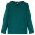 Tricou de copii cu mâneci lungi verde închis 104 GartenMobel Dekor