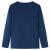 Tricou pentru copii cu mâneci lungi, bleumarin, 104 GartenMobel Dekor