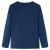 Tricou pentru copii cu mâneci lungi, bleumarin, 140 GartenMobel Dekor