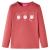 Tricou pentru copii cu mâneci lungi, roz ars, 116 GartenMobel Dekor