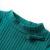 Tricou de copii cu mâneci lungi, tricot cu nervuri, verde închis, 104 GartenMobel Dekor