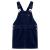 Rochie salopetă pentru copii, velur, bleumarin, 116 GartenMobel Dekor