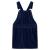 Rochie salopetă pentru copii, velur, bleumarin, 116 GartenMobel Dekor