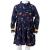 Rochie pentru copii cu mâneci lungi, bleumarin, 128 GartenMobel Dekor