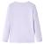 Tricou de copii cu mâneci lungi, liliac deschis, 92 GartenMobel Dekor
