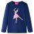 Tricou de copii cu mâneci lungi, bleumarin, 92 GartenMobel Dekor