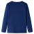 Tricou de copii cu mâneci lungi, bleumarin, 92 GartenMobel Dekor