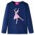 Tricou de copii cu mâneci lungi, bleumarin, 104 GartenMobel Dekor
