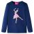 Tricou de copii cu mâneci lungi, bleumarin, 116 GartenMobel Dekor