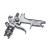 Pistoale de pulverizare HVLP, 2 buc. GartenMobel Dekor