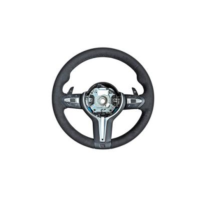 Volan sport piele  imitatie alcantara compatibil cu modelele BMW Seria 5 F10,F11,F07 Seria 6 F06,F12,F13 Seria 7 F01,F02  Cod: OCH-15 Automotive TrustedCars