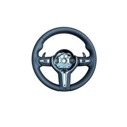 Volan sport piele compatibil BMW Seria 5 E60/E61, Seria 6 E63/E64 pana la 09/2005  Cod OCH-17 Automotive TrustedCars