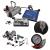 Set compresor aerograf cu 2 pistoale   GartenMobel Dekor
