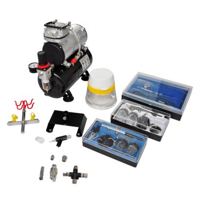Set compresor aerograf cu 3 pistoale  GartenMobel Dekor