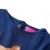 Tricou pentru copii cu mâneci lungi, bleumarin, 104 GartenMobel Dekor