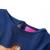 Tricou pentru copii cu mâneci lungi, bleumarin, 128 GartenMobel Dekor