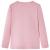 Tricou de copii cu mâneci lungi, roz deschis, 116 GartenMobel Dekor
