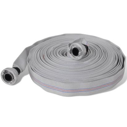 Furtun de incendiu plat, cu racorduri D-Storz 1 inci, 30 m GartenMobel Dekor