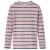 Tricou pentru copii cu mâneci lungi, roz deschis, 92 GartenMobel Dekor
