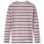 Tricou pentru copii cu mâneci lungi, roz deschis, 104 GartenMobel Dekor