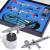 Set aerograf cu 2 pistoale de pulverizare GartenMobel Dekor