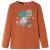 Tricou pentru copii cu mâneci lungi, coniac, 116 GartenMobel Dekor