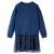 Rochie cu mâneci lungi pentru copii, bleumarin, 92 GartenMobel Dekor
