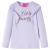 Tricou pentru copii cu mâneci lungi, lila, 116 GartenMobel Dekor