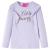 Tricou pentru copii cu mâneci lungi, lila, 128 GartenMobel Dekor