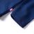 Tricou pentru copii cu mâneci lungi, bleumarin, 104 GartenMobel Dekor