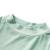 Tricou de copii cu mâneci lungi, guler tunică, verde mentă închis, 104 GartenMobel Dekor
