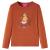 Tricou pentru copii cu mâneci lungi, coniac, 128 GartenMobel Dekor