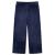 Pantaloni de copii din catifea, albastru închis, 128 GartenMobel Dekor