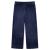 Pantaloni de copii din catifea, albastru închis, 140 GartenMobel Dekor