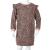 Rochie hanorac pentru copii, roz mediu, 104 GartenMobel Dekor
