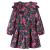 Rochie copii cu mâneci lungi, roz aprins, 128 GartenMobel Dekor