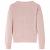 Cardigan pentru copii tricotat, roz deschis, 116 GartenMobel Dekor