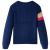 Pulover pentru copii tricotat, bleumarin, 116 GartenMobel Dekor