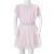 Rochie copii volane, roz deschis, 92 GartenMobel Dekor
